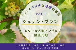 ちょっとニッチな品種の世界 vol.1　『シュナン・ブラン』 ～ロワールと南アフリカ徹底比較～