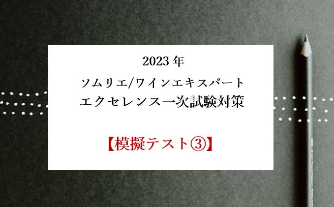 2023年　エクセレンス一次試験対策【模擬テスト ③】